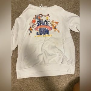 White Looney Toons Hoodie